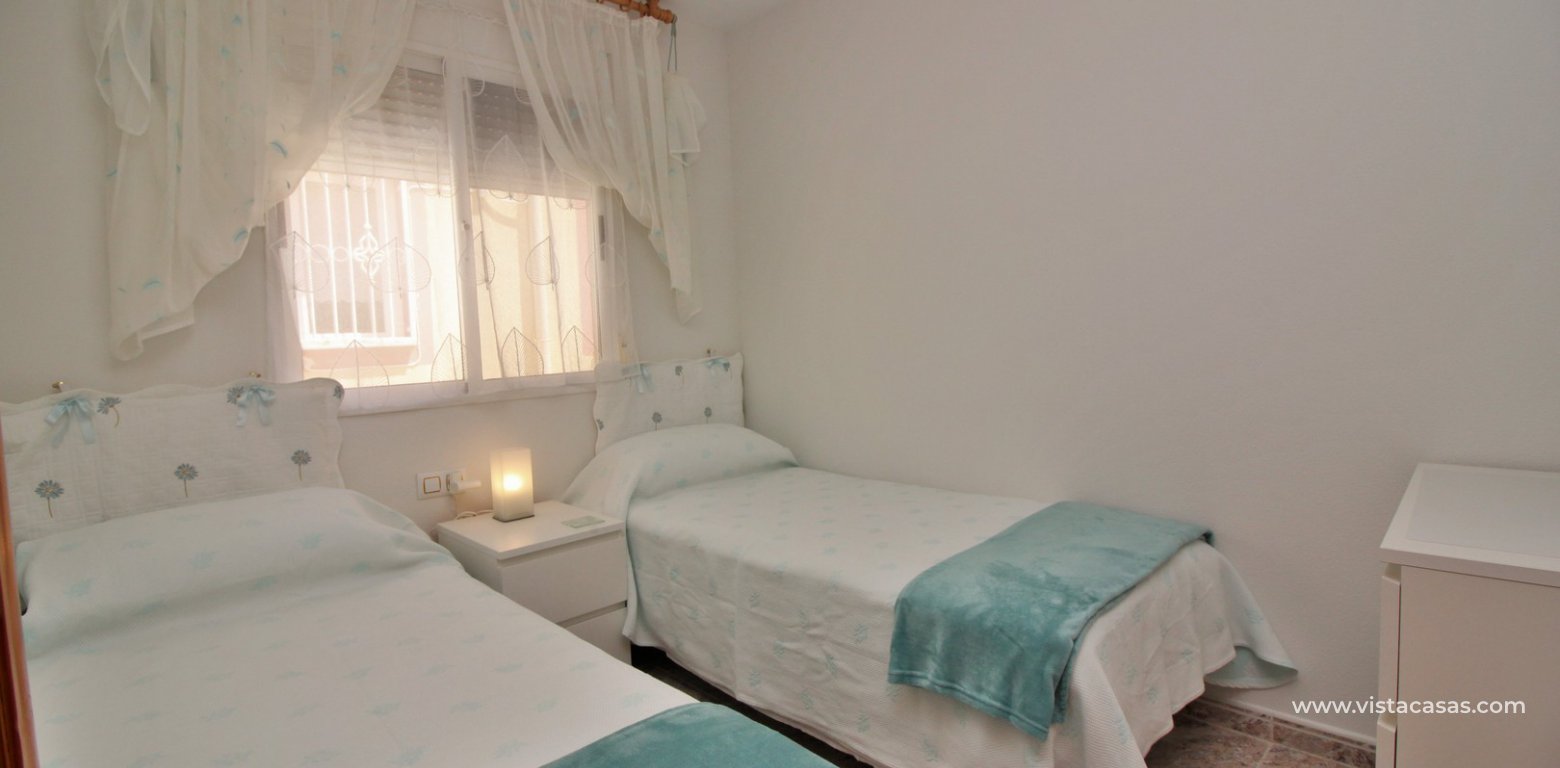 South facing townhouse for sale Villamartin twin bedroom