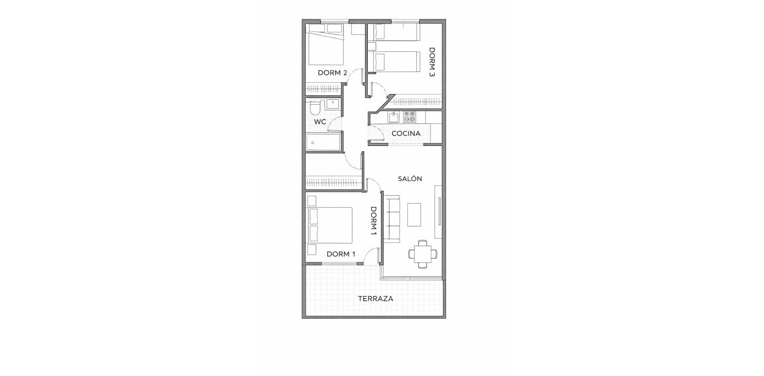 Venta - Apartamento - Campoamor
