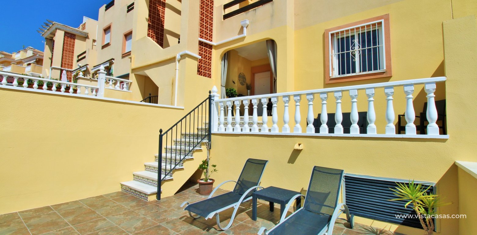 Refurbished Ground Floor Apartment for Sale Villamartin front terrace