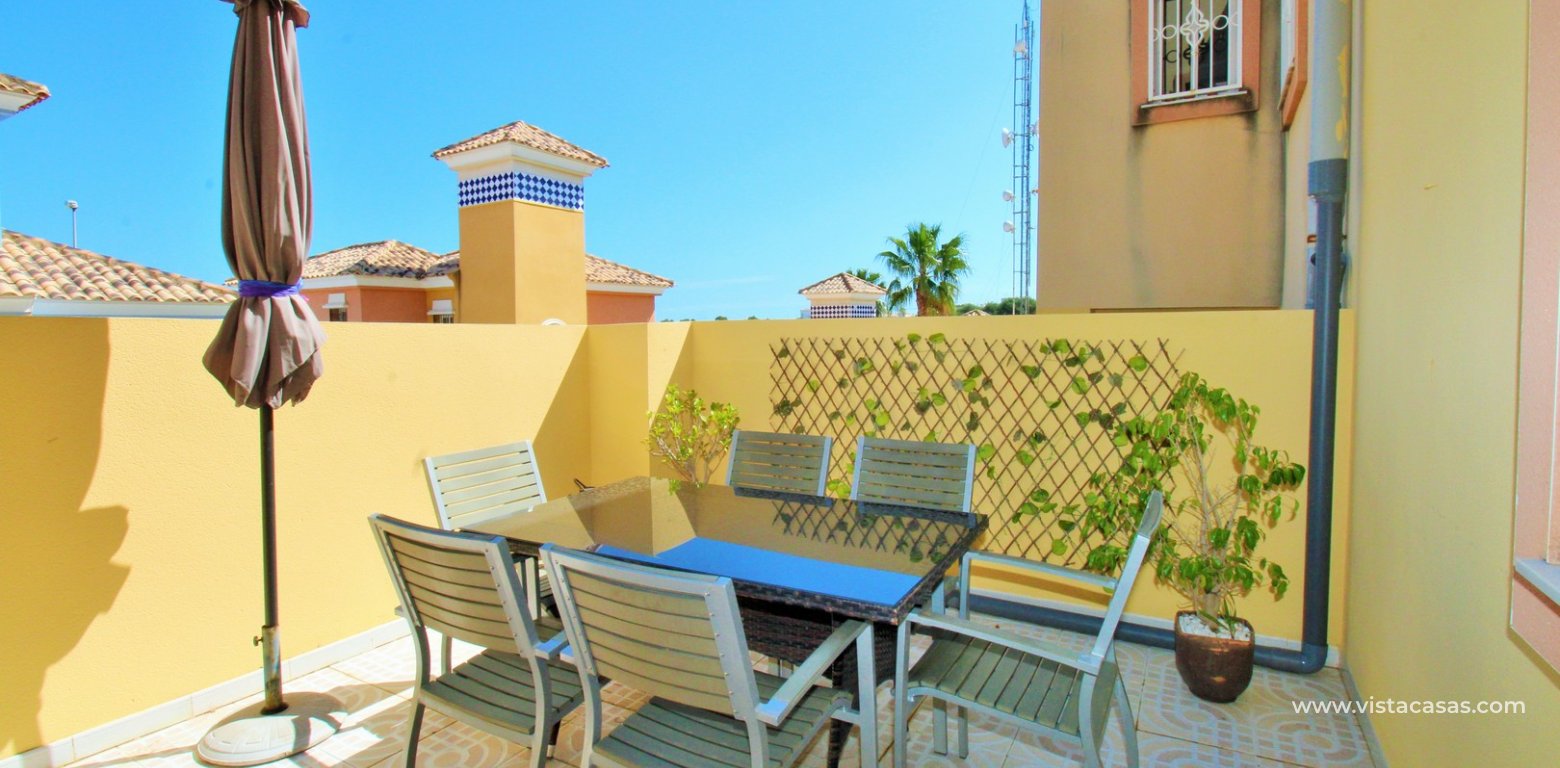 Refurbished Ground Floor Apartment for Sale Villamartin rear terrace