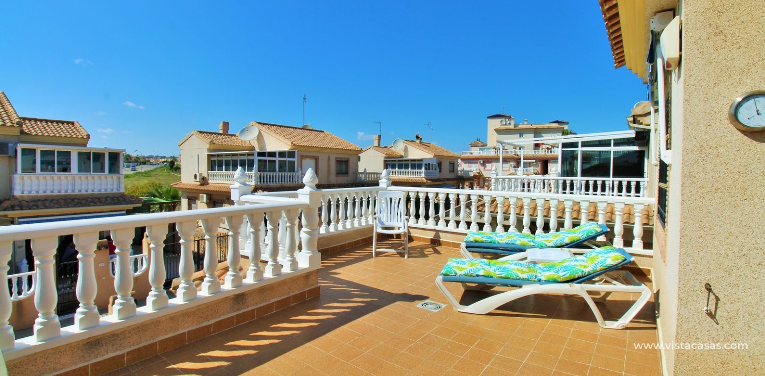 3 Bed Townhouse for Sale Playa Flamenca Flamingo Hills 2 solarium