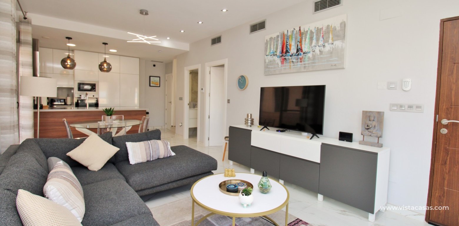 Modern Villa with Private Pool in Villamartin Pink Paradise lounge 2