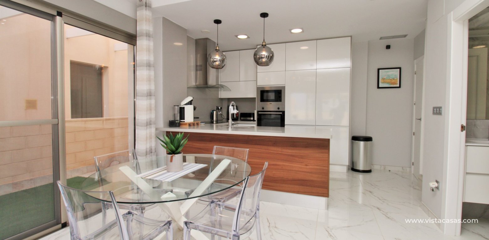 Modern Villa with Private Pool in Villamartin Pink Paradise dining area