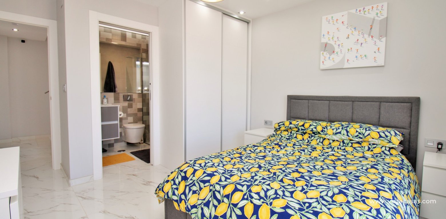 Modern Villa with Private Pool in Villamartin Pink Paradise master bedroom fitted wardrobes