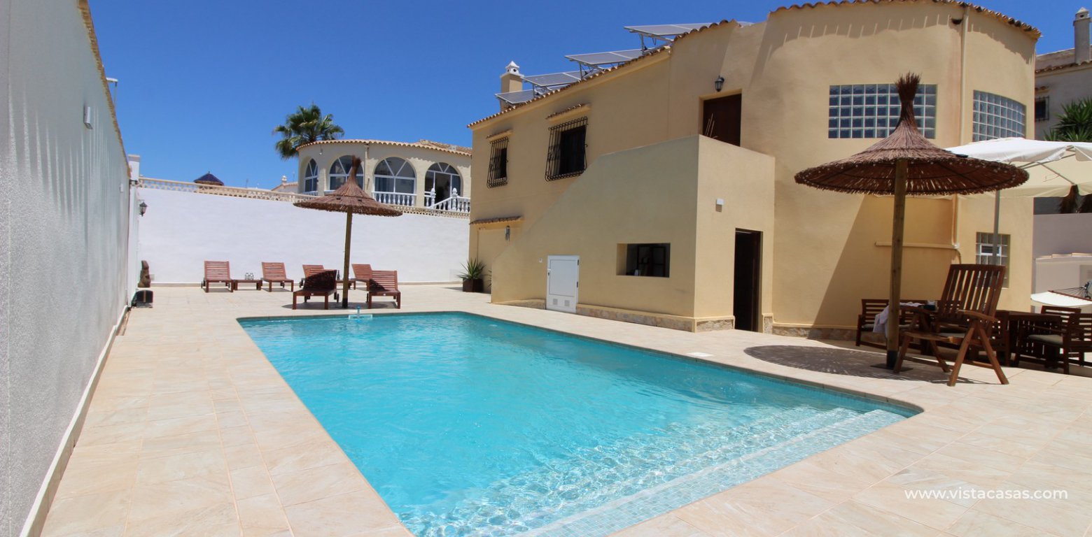 Villa for sale with private pool and tourist licence Villamartin pool