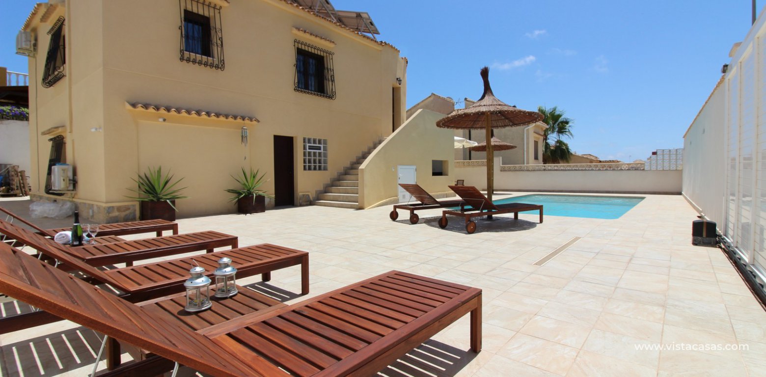 Villa for sale with private pool and tourist licence Villamartin heated pool