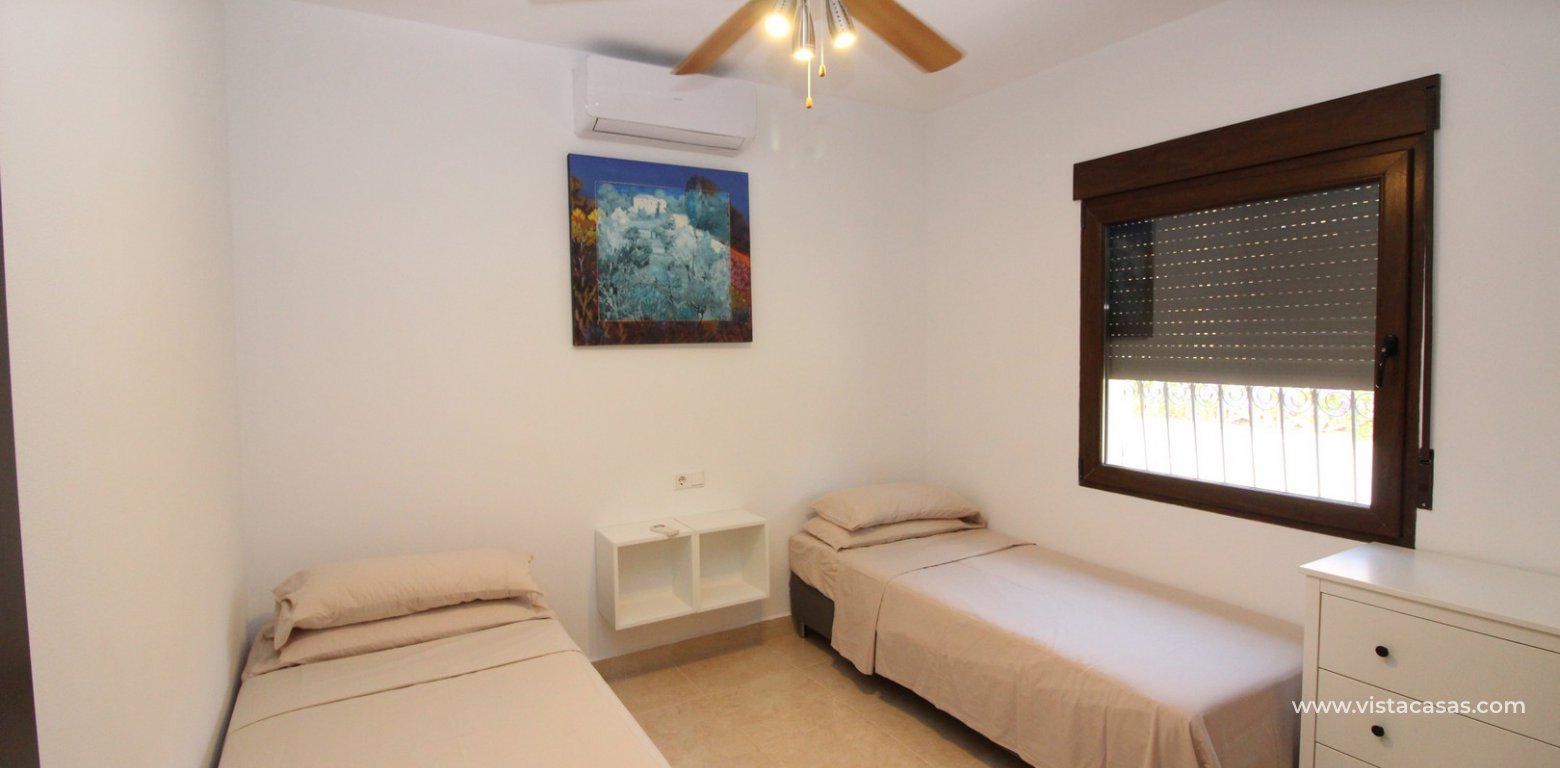 Villa for sale with private pool and tourist licence Villamartin twin bedroom