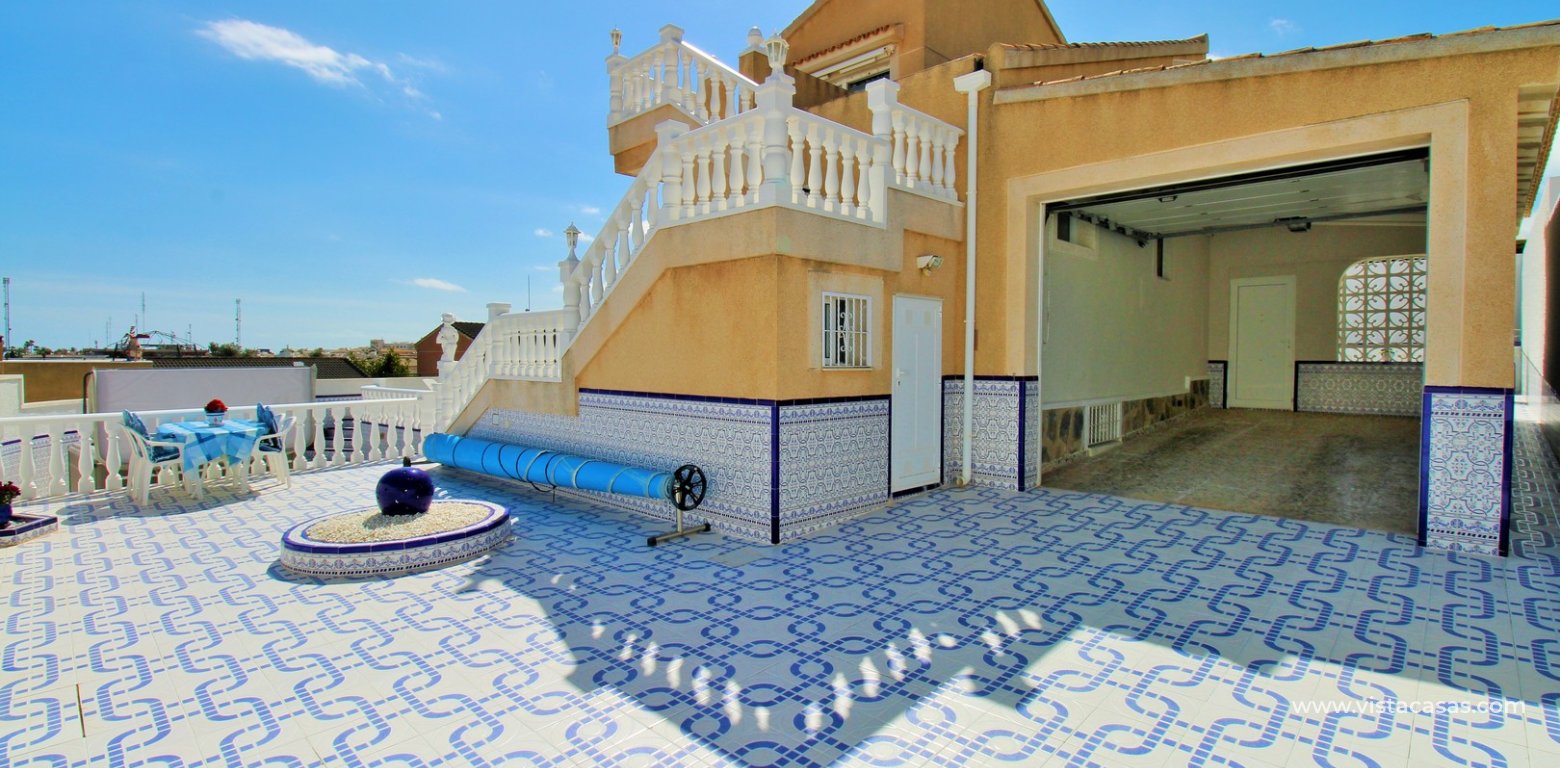 Sea View Villa with Heated Pool in Villamartin garage