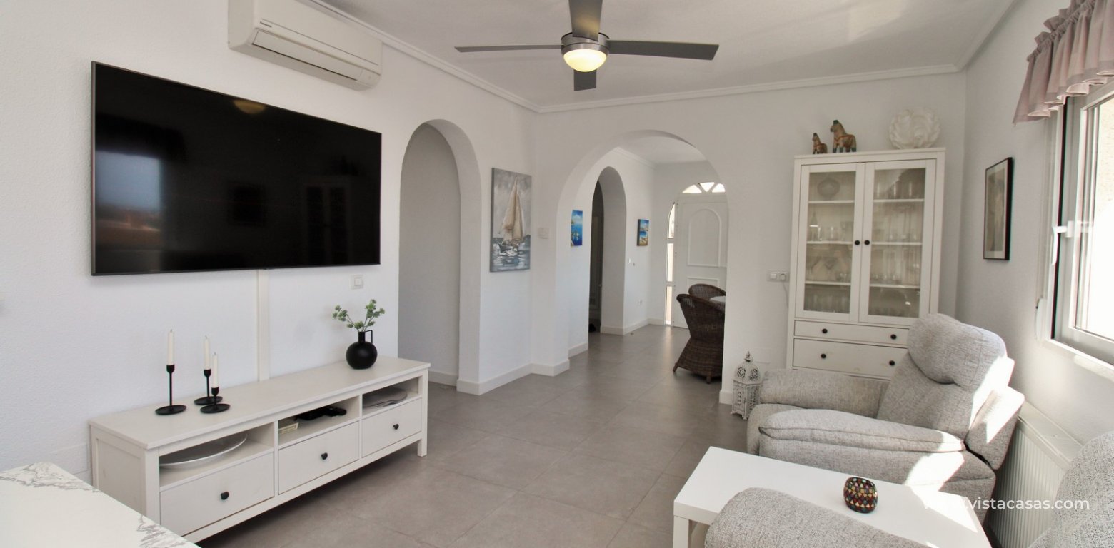 Sea View Villa with Heated Pool in Villamartin living area 2