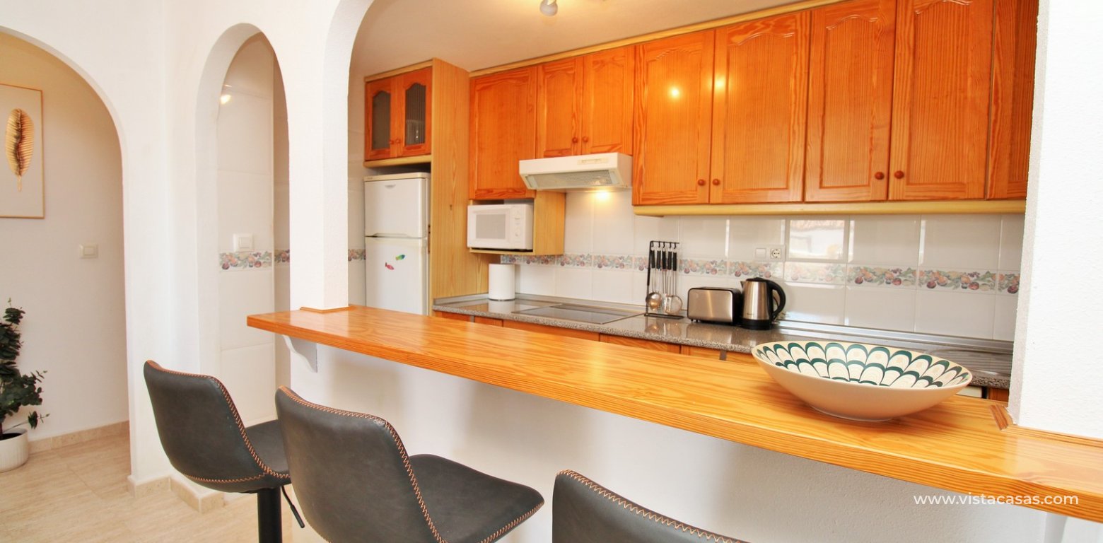 First-Floor 2 Bedroom Apartment For Sale in Zeniamar IV breakfast bar