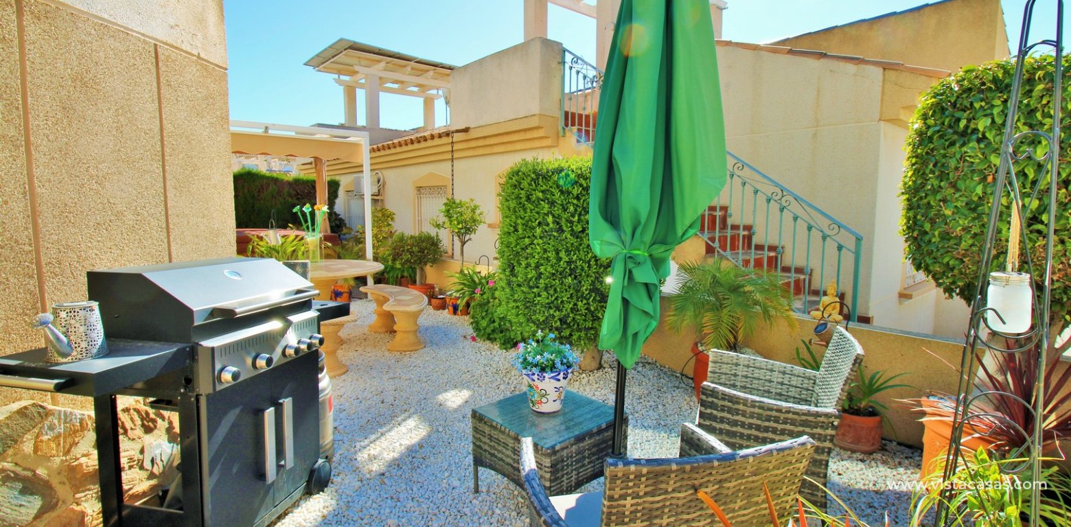 South-Facing 2 Bed Bungalow For Sale in Loma Golf Villamartin garden