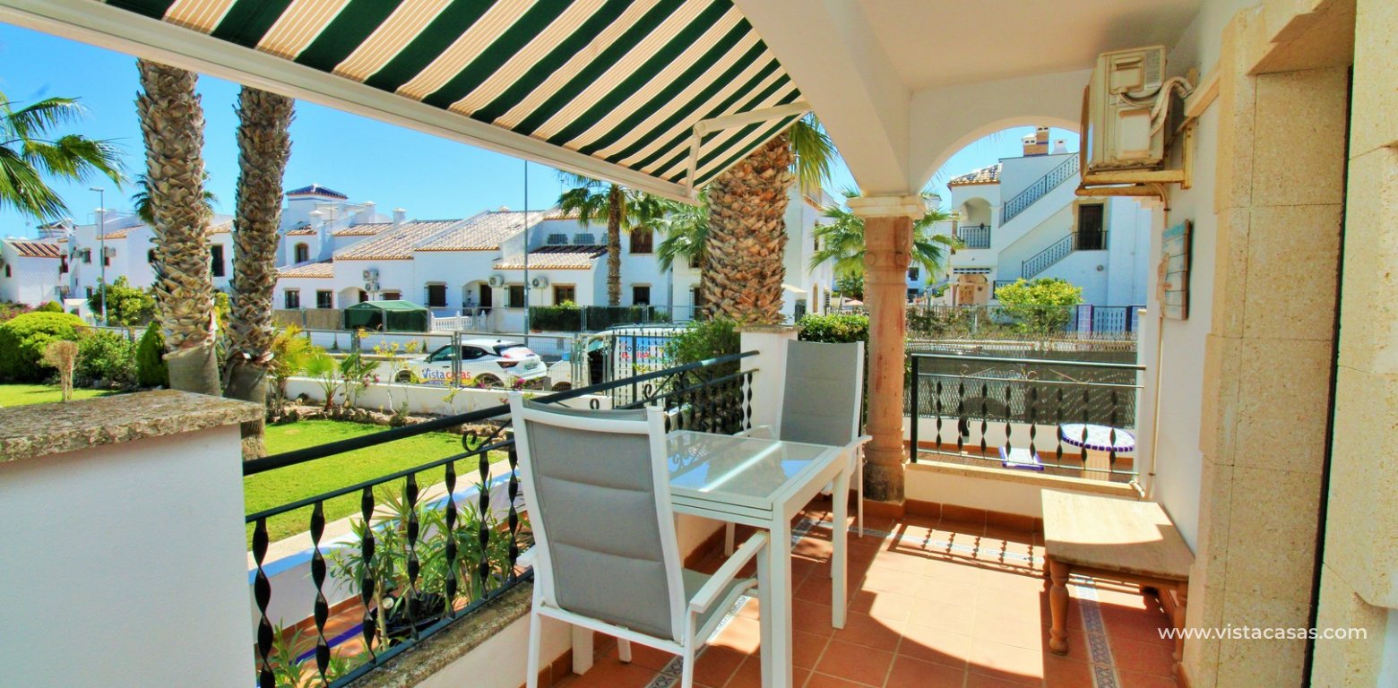 2 Bed Pool Front Apartment R9 Pau 8 Villamartin porch 2