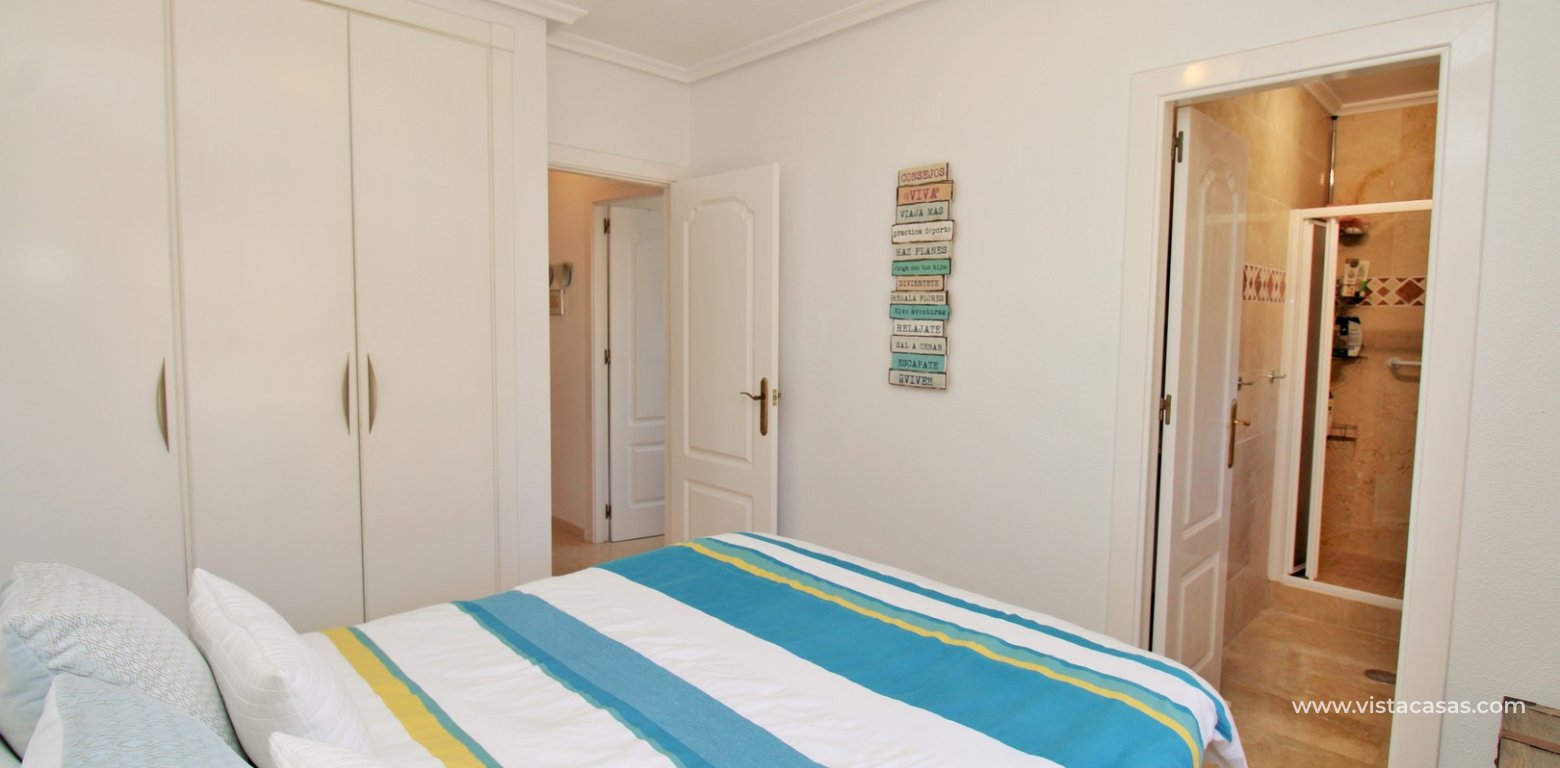 2 Bed Pool Front Apartment R9 Pau 8 Villamartin master bedroom fitted wardrobes