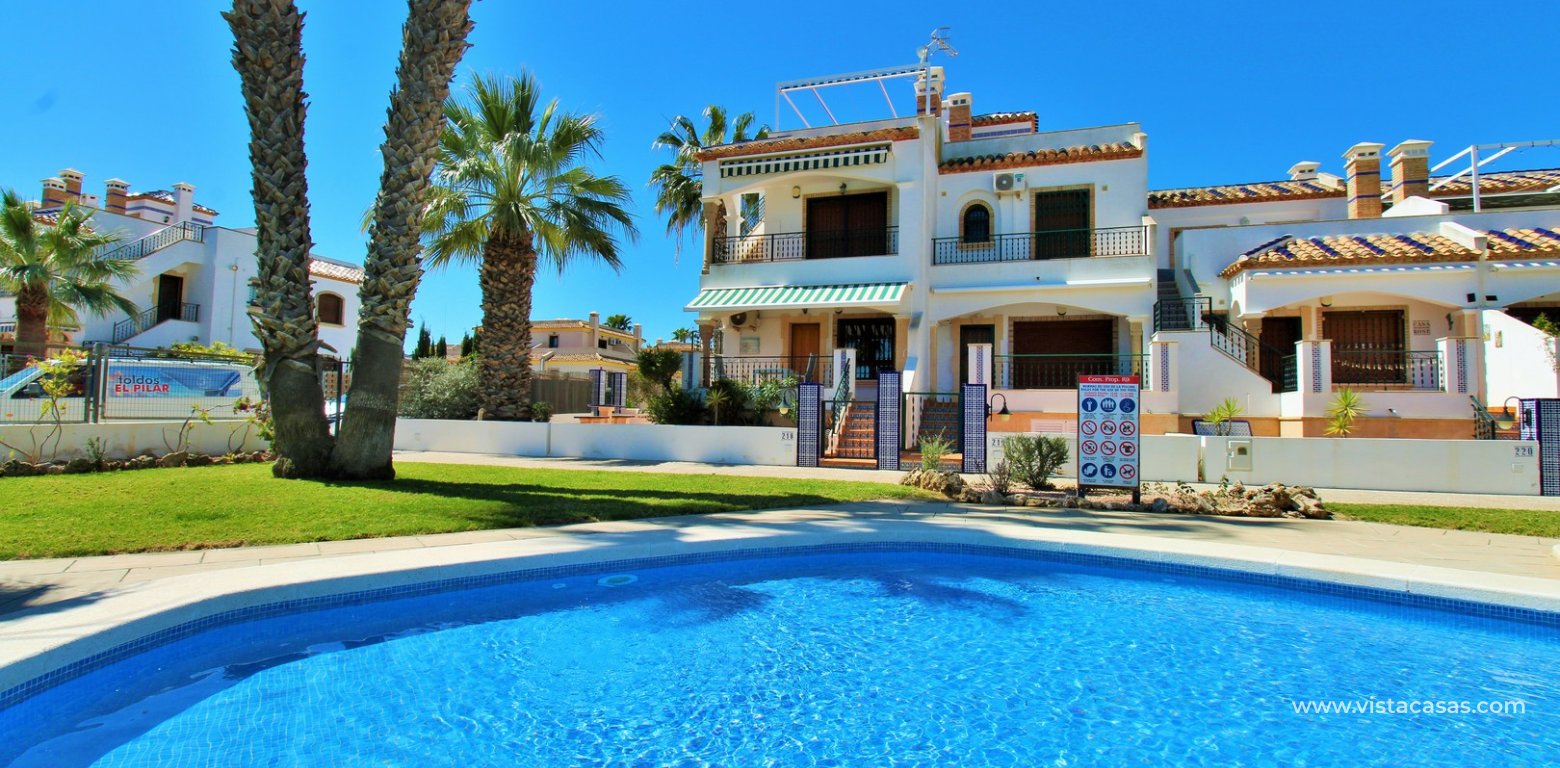 2 Bed Pool Front Apartment R9 Pau 8 Villamartin communal swimming pool