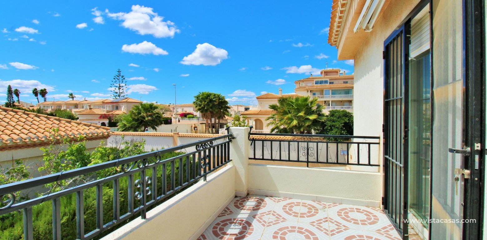 3 Bed Townhouse For Sale Playa Flamenca Near Beach & Zenia Blvd balcony