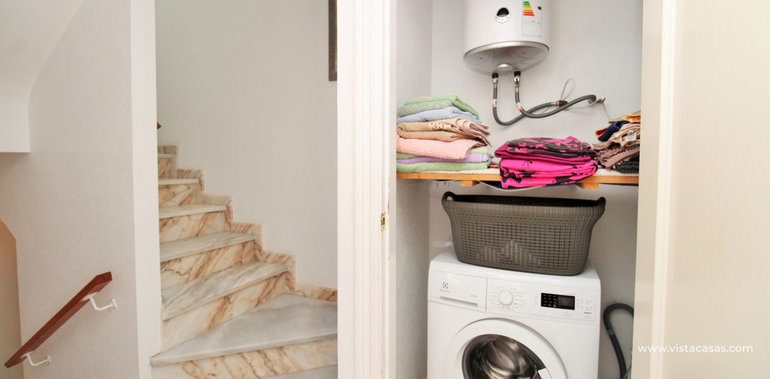 3 Bed Townhouse For Sale Playa Flamenca Near Beach & Zenia Blvd utility area