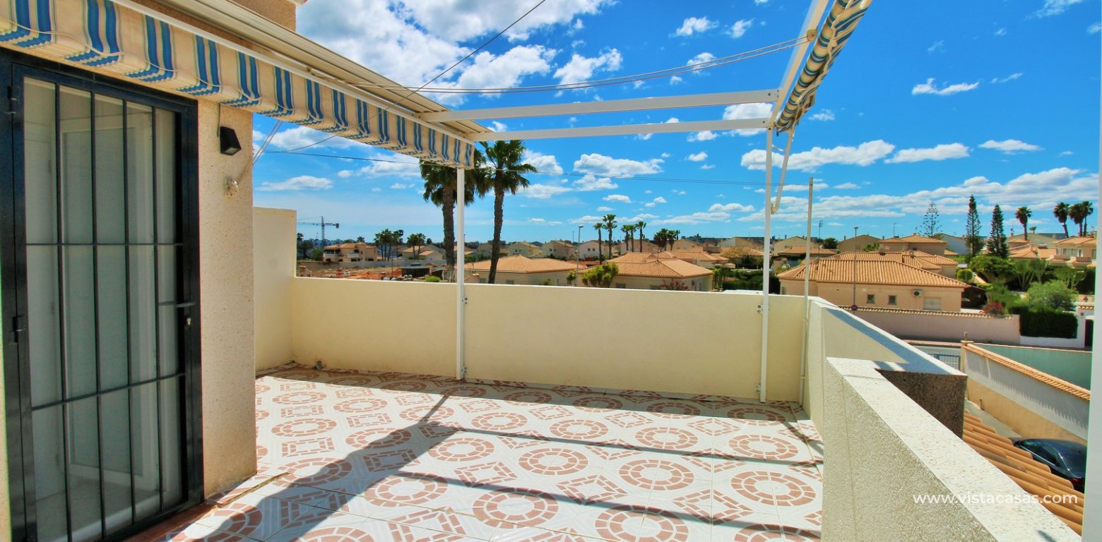 3 Bed Townhouse For Sale Playa Flamenca Near Beach & Zenia Blvd roof terrace