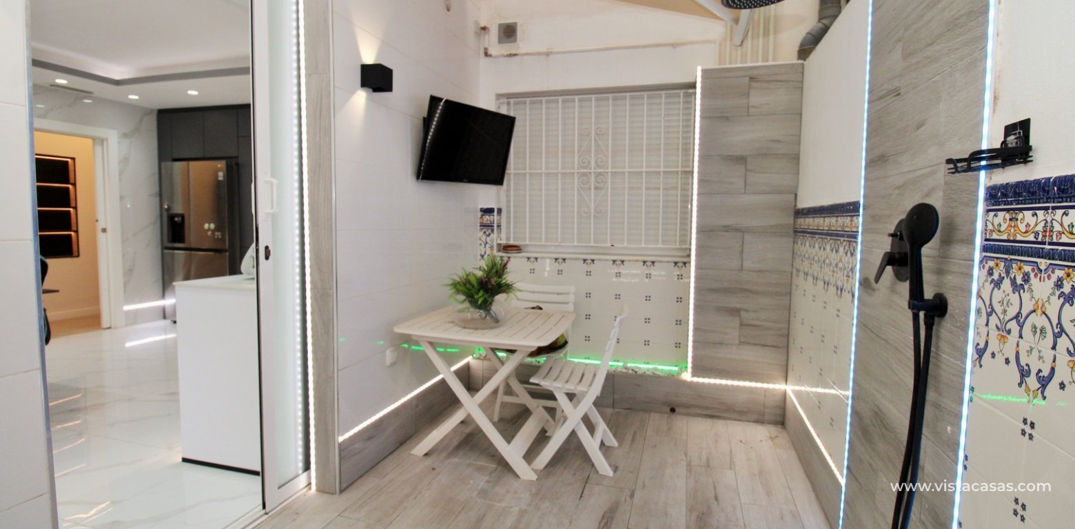 3 Bed Renovated Ground Floor Apartment in Torrevieja terrace