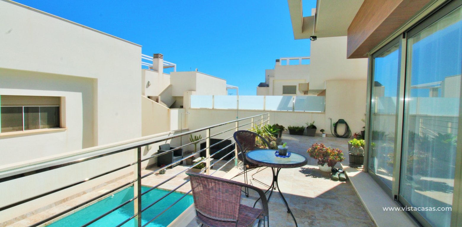 Luxury Villa Villamartin Private Pool Solarium Basement terrace outside