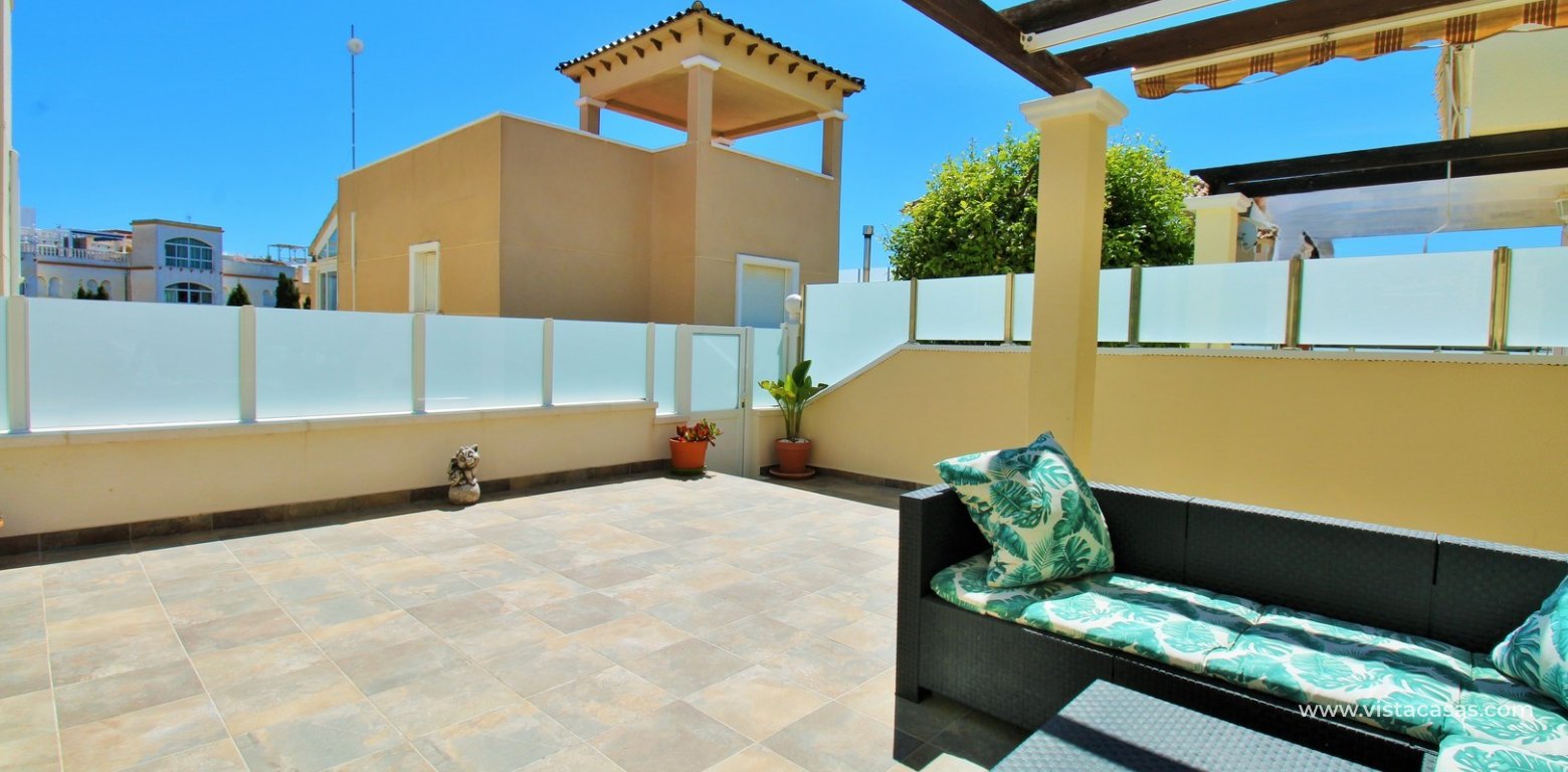3 Bed Semi Detached House Villamartin Pool terrace 2