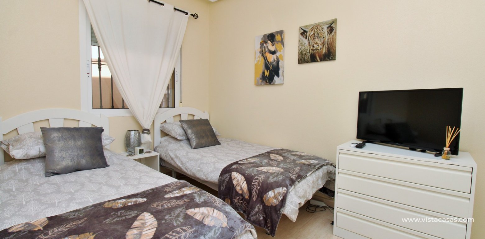 3 Bed Quad Villa For Sale Inspiracion II Villamartin Pau 8 downstairs twin bedroom