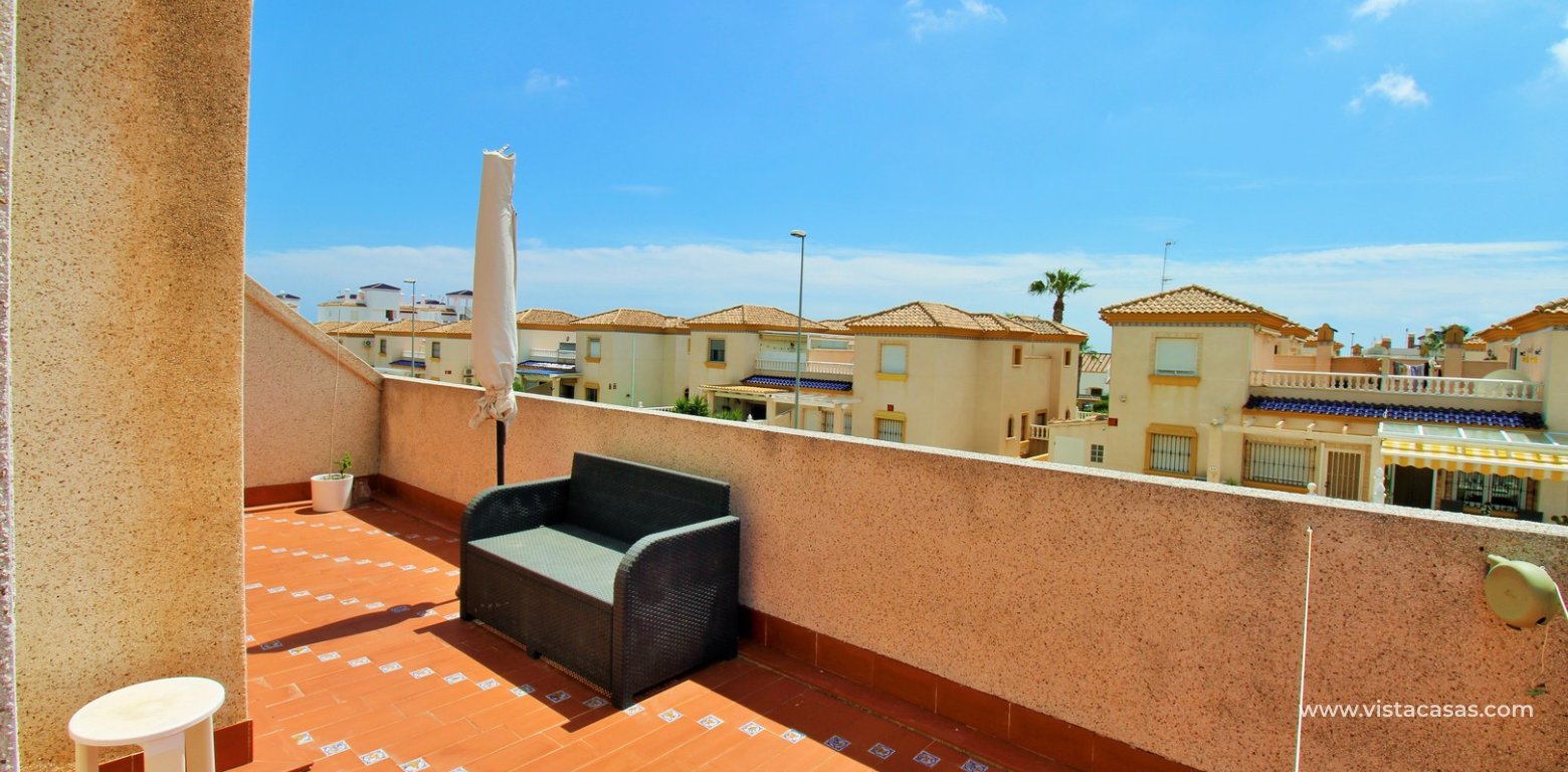 3 Bed South Facing Townhouse For Sale Oporto Golf Villamartin solarium roof