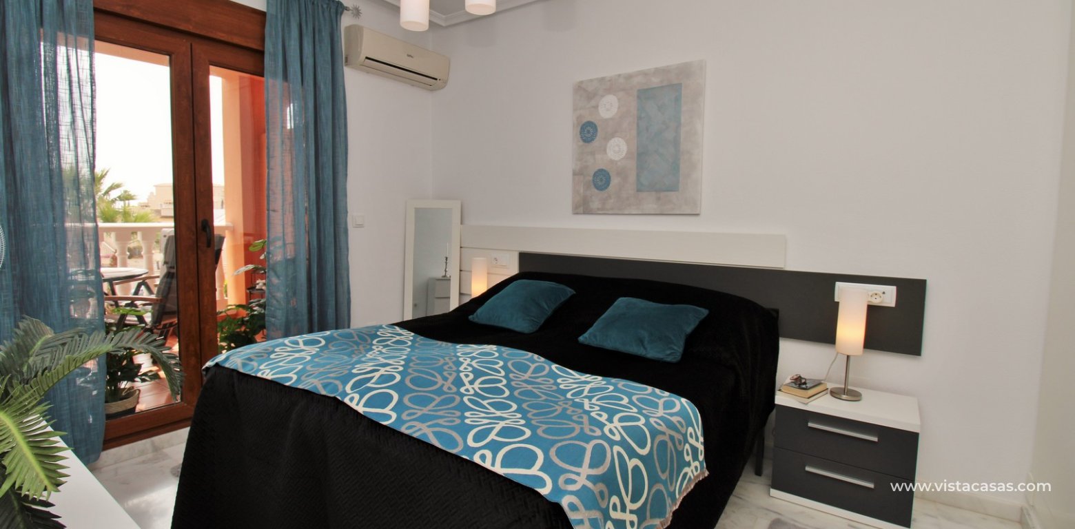 2 Bed Corner Apartment Las Violetas Pau 8 Villamartin master bedroom