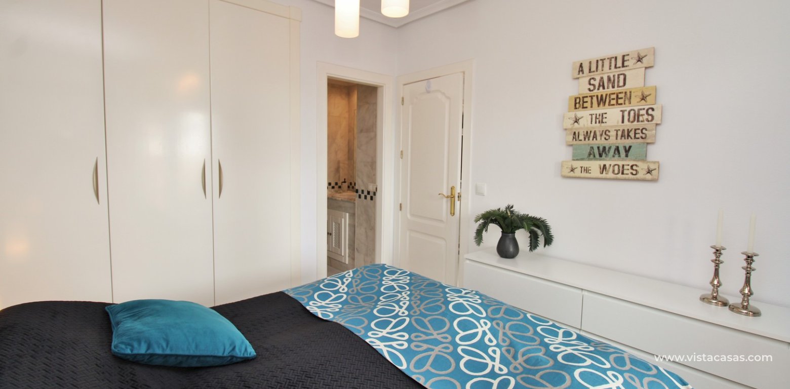 2 Bed Corner Apartment Las Violetas Pau 8 Villamartin master bedroom fitted wardrobes