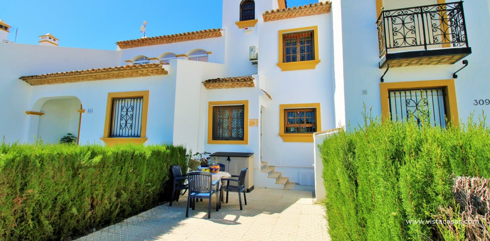 South Facing Sofia Townhouse For Sale in Valencias II Villamartin back garden