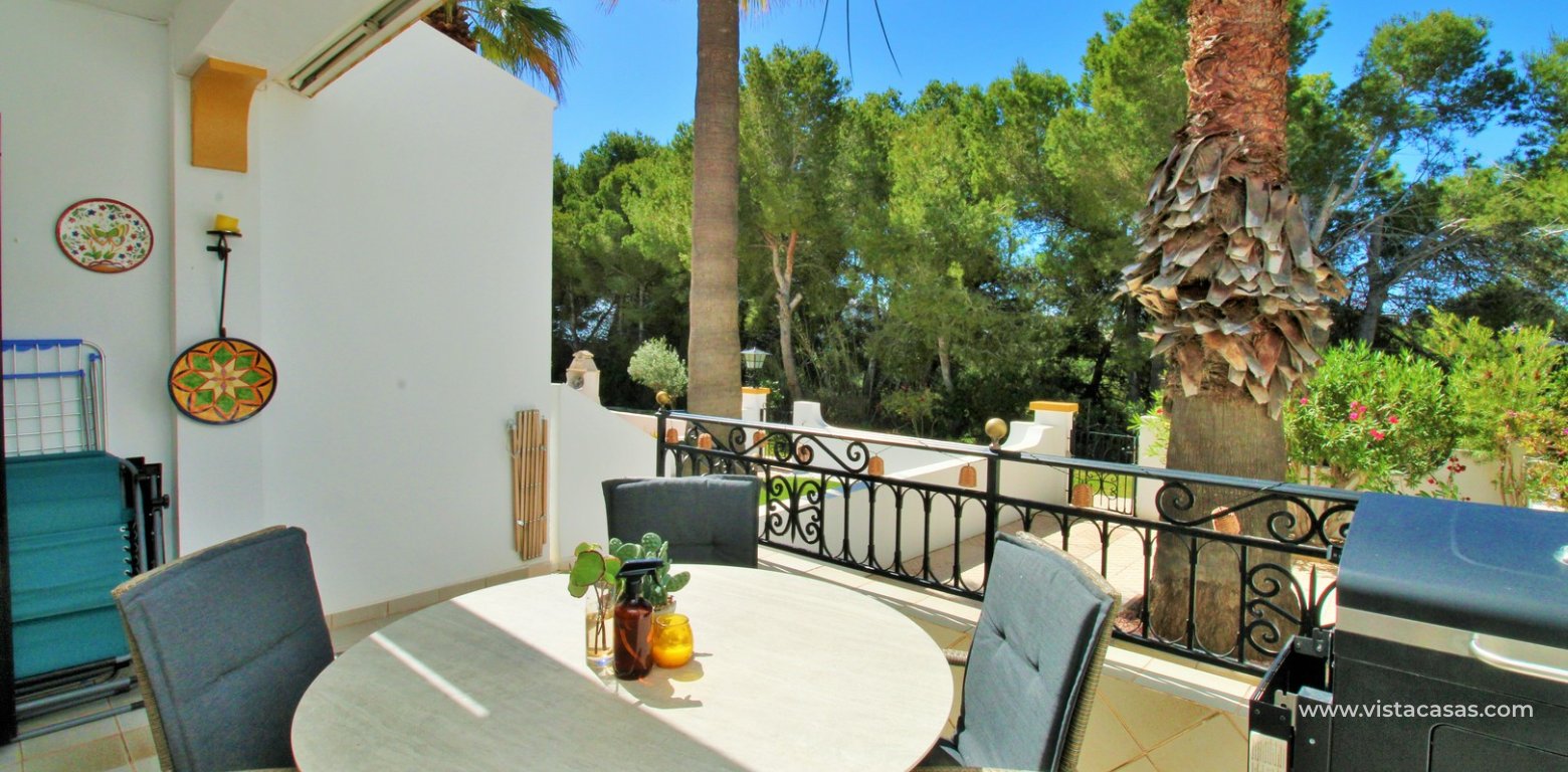 South Facing Sofia Townhouse For Sale in Valencias II Villamartin front terrace 2