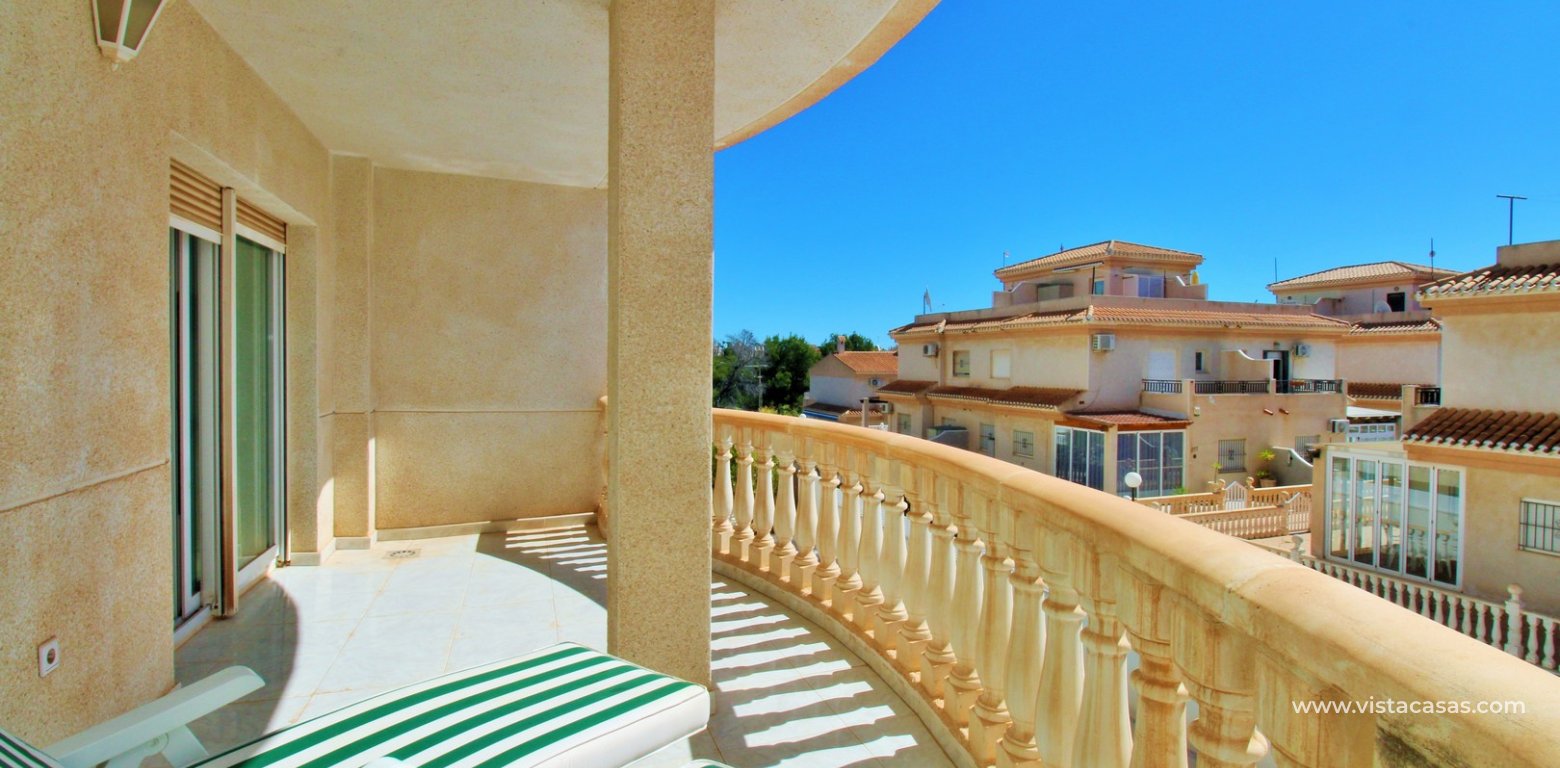 3 Bed Apartment In Playa Flamenca V Near Beach balcony
