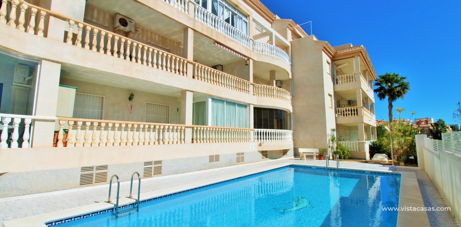 3 Bed Apartment In Playa Flamenca V Near Beach communal pool