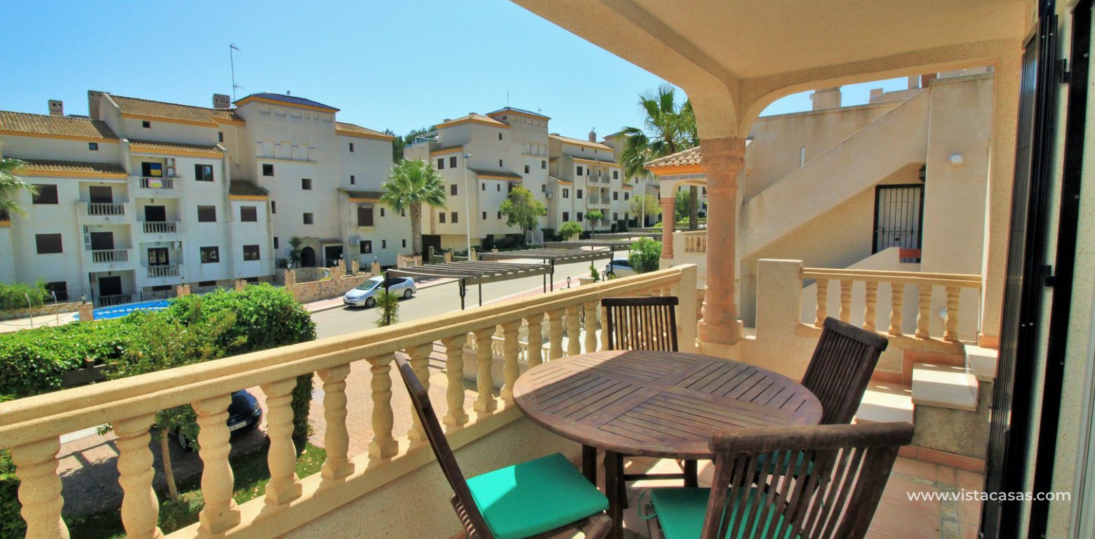 Top floor apartment for sale with garage in Las Ramblas golf Orihuela Costa balcony