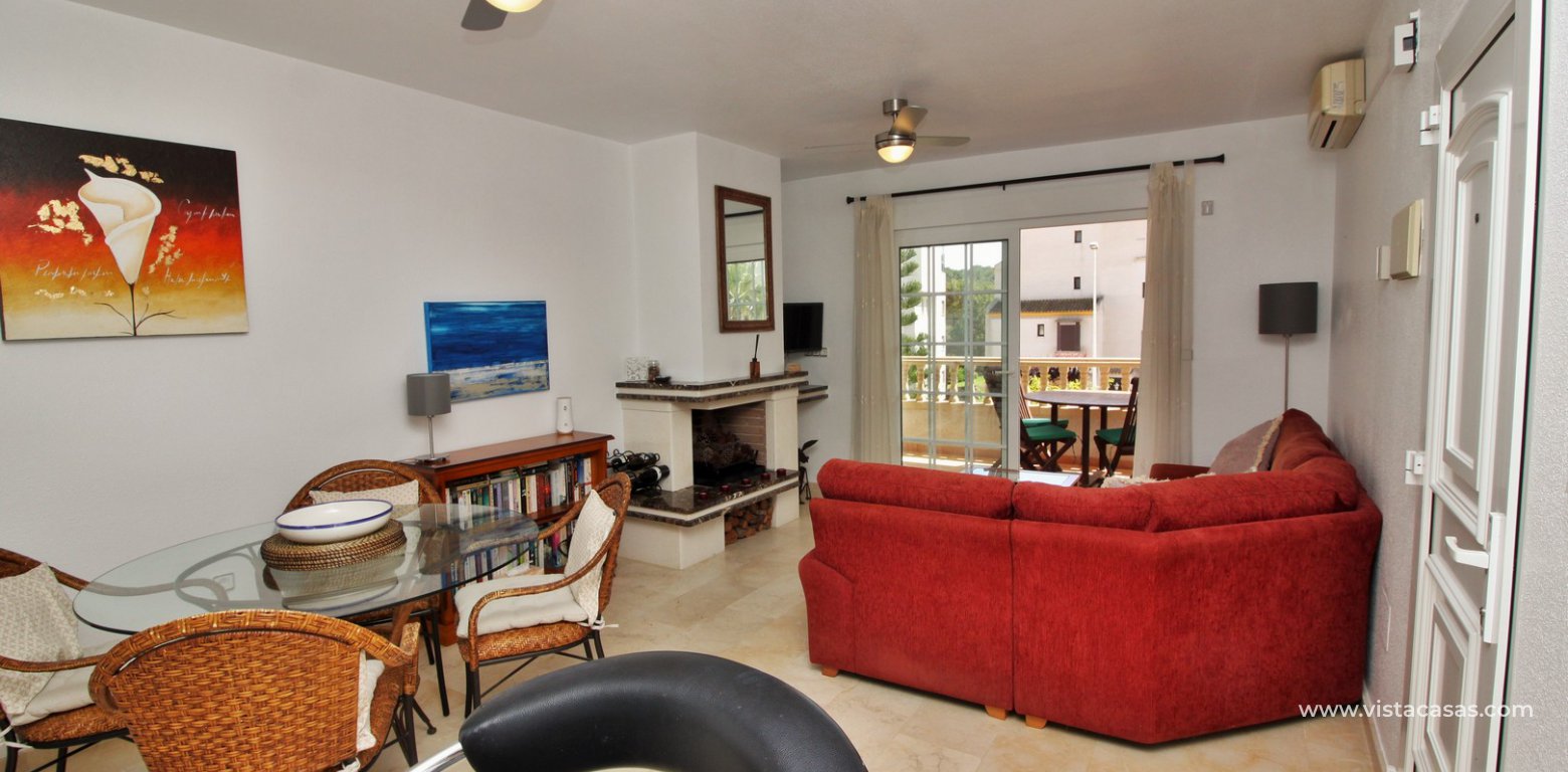 Top floor apartment for sale with garage in Las Ramblas golf Orihuela Costa lounge 3