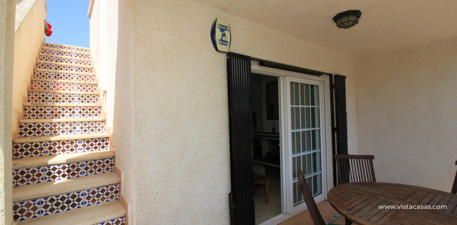 Top floor apartment for sale with garage in Las Ramblas golf Orihuela Costa solarium access