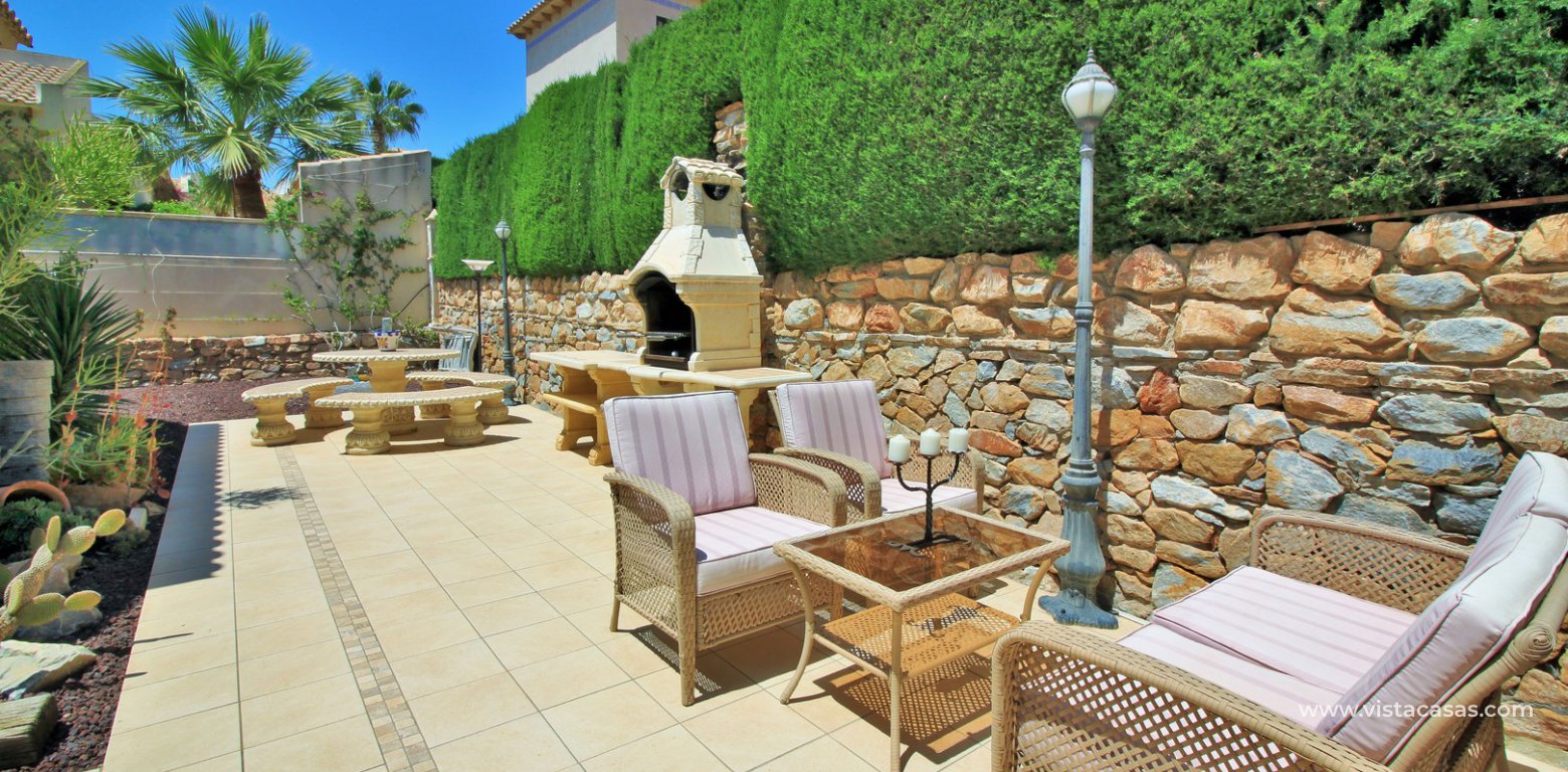 Detached villa for sale with private pool in Las Rambas golf outside terrace