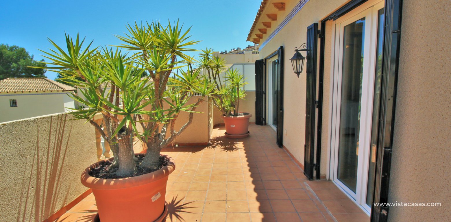 Detached villa for sale with private pool in Las Rambas golf roof solarium 3
