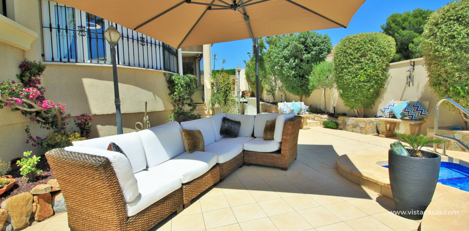 Detached villa for sale with private pool in Las Rambas golf large plot