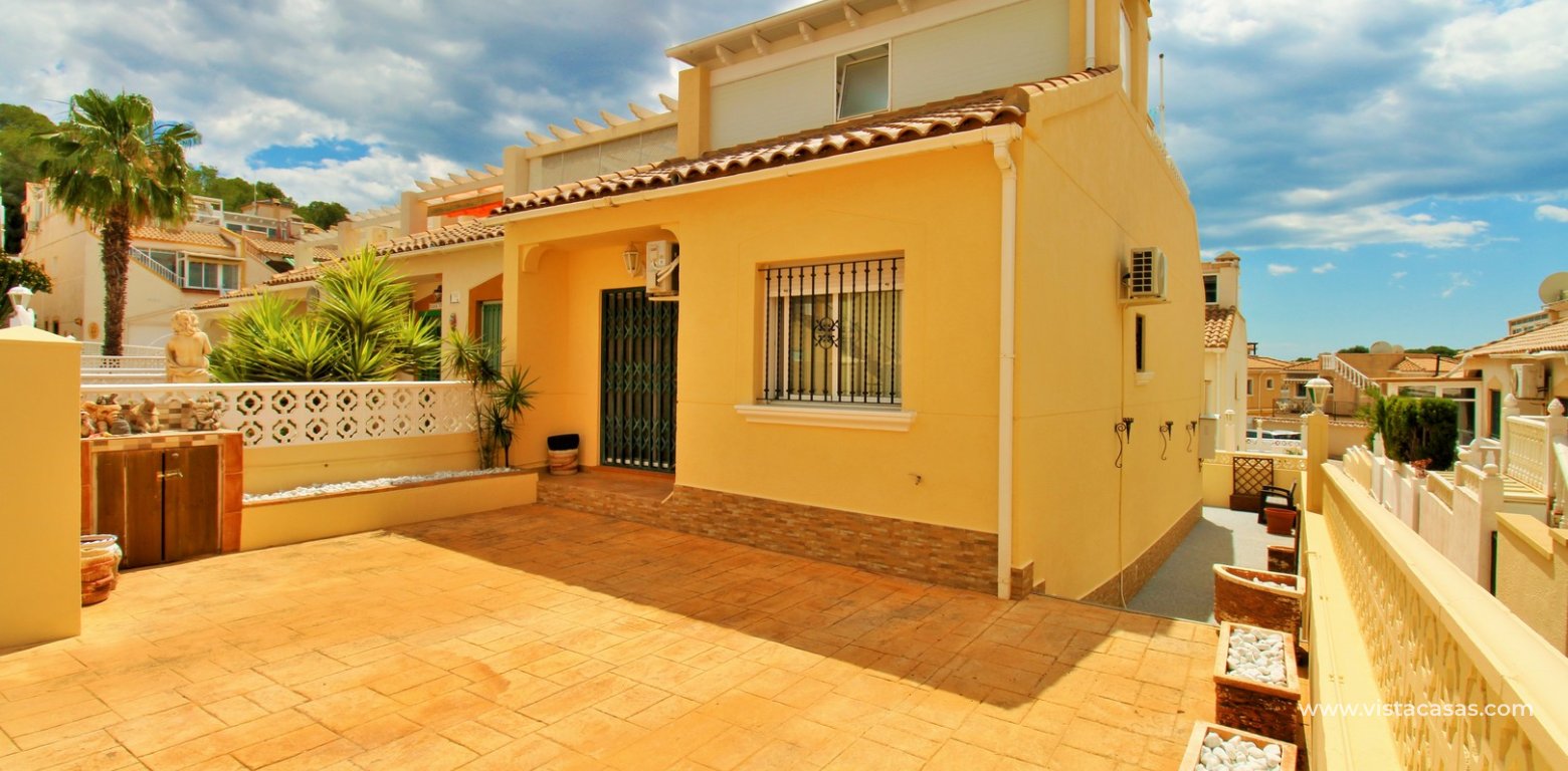 South Facing Bungalow for Sale in Villamartin driveway