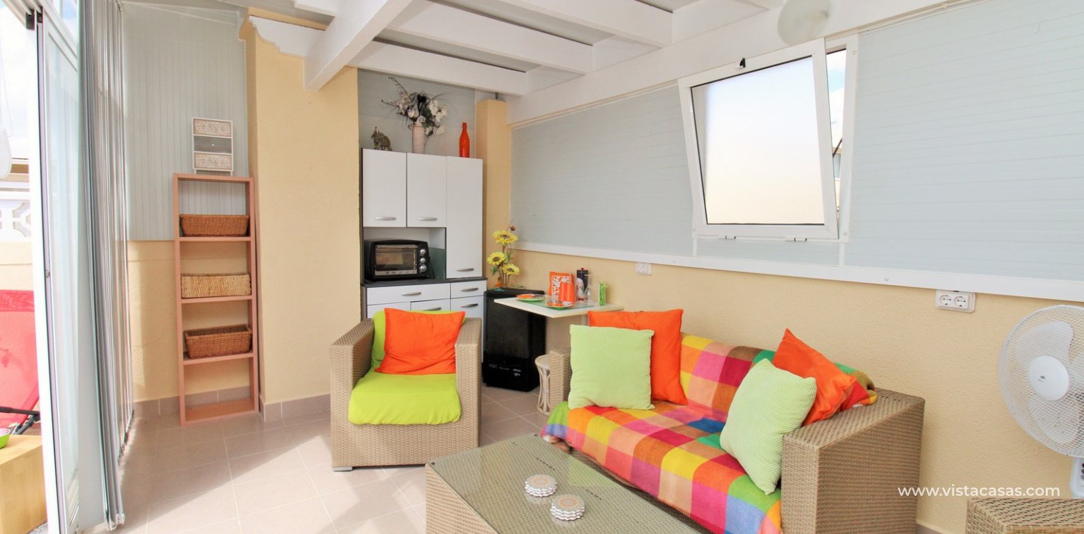 South Facing Bungalow for Sale in Villamartin solarium room