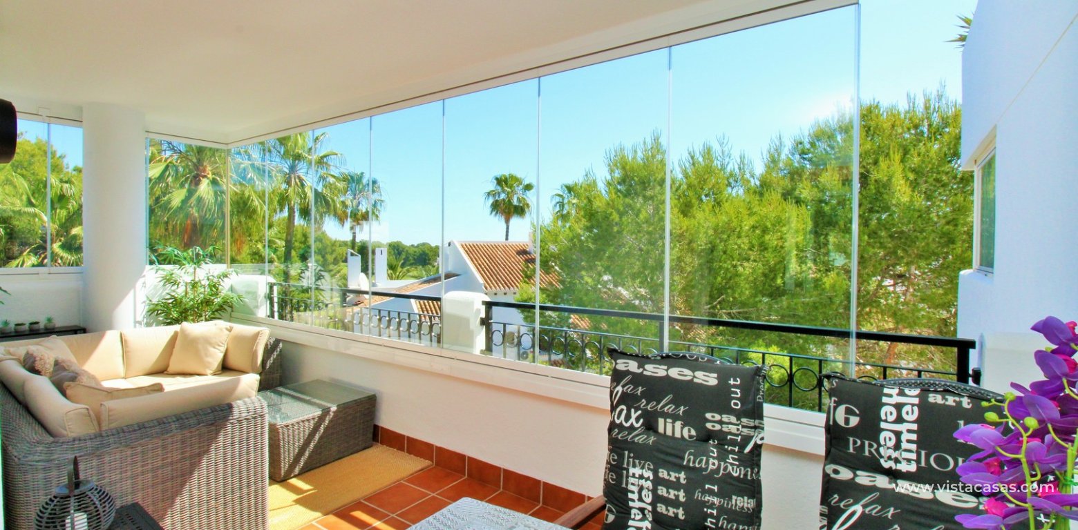 2 Bedroom Apartment in For Sale in Linnea Sol Villamartin balcony glass curtains