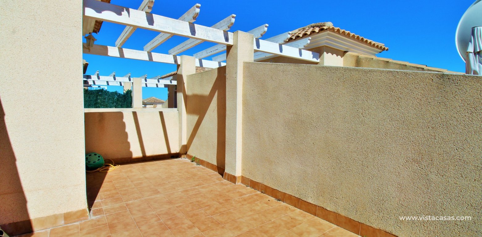 2 Bedroom Townhouse in Florida Golf Villamartin solarium