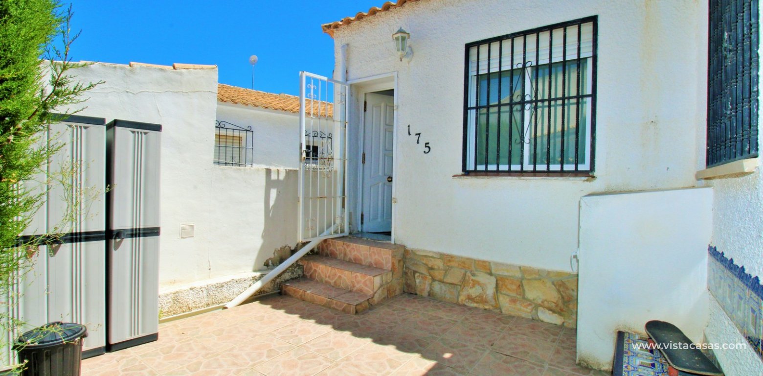 2 Bedroom Bungalow for Sale in Embajador I La Florida side entrance