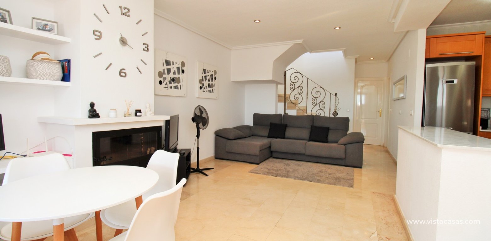 South-Facing 3 Bedroom Buhardilla Townhouse For Sale In R13 Pau 8 lounge