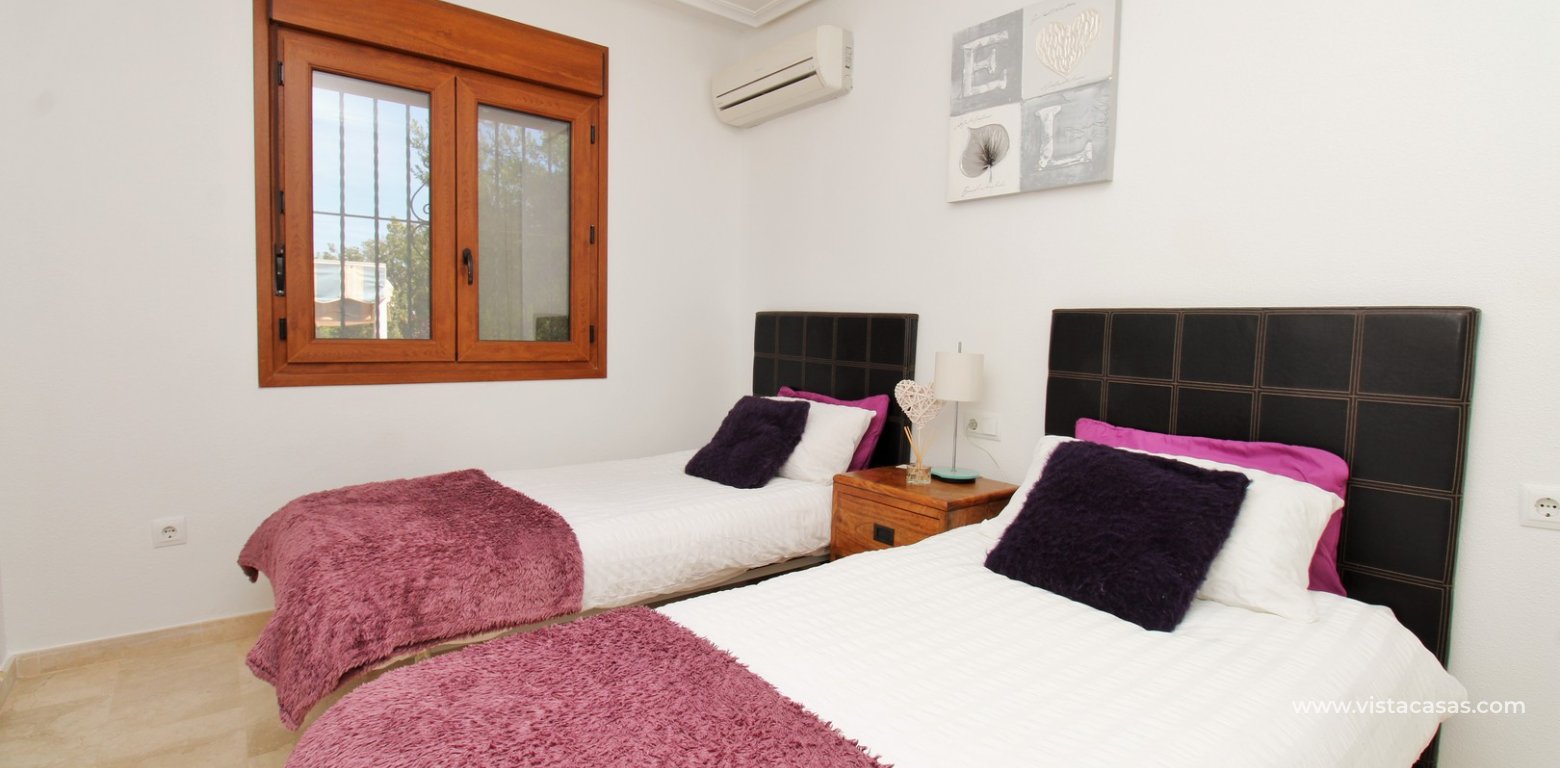South-Facing 3 Bedroom Buhardilla Townhouse For Sale In R13 Pau 8 twin bedroom