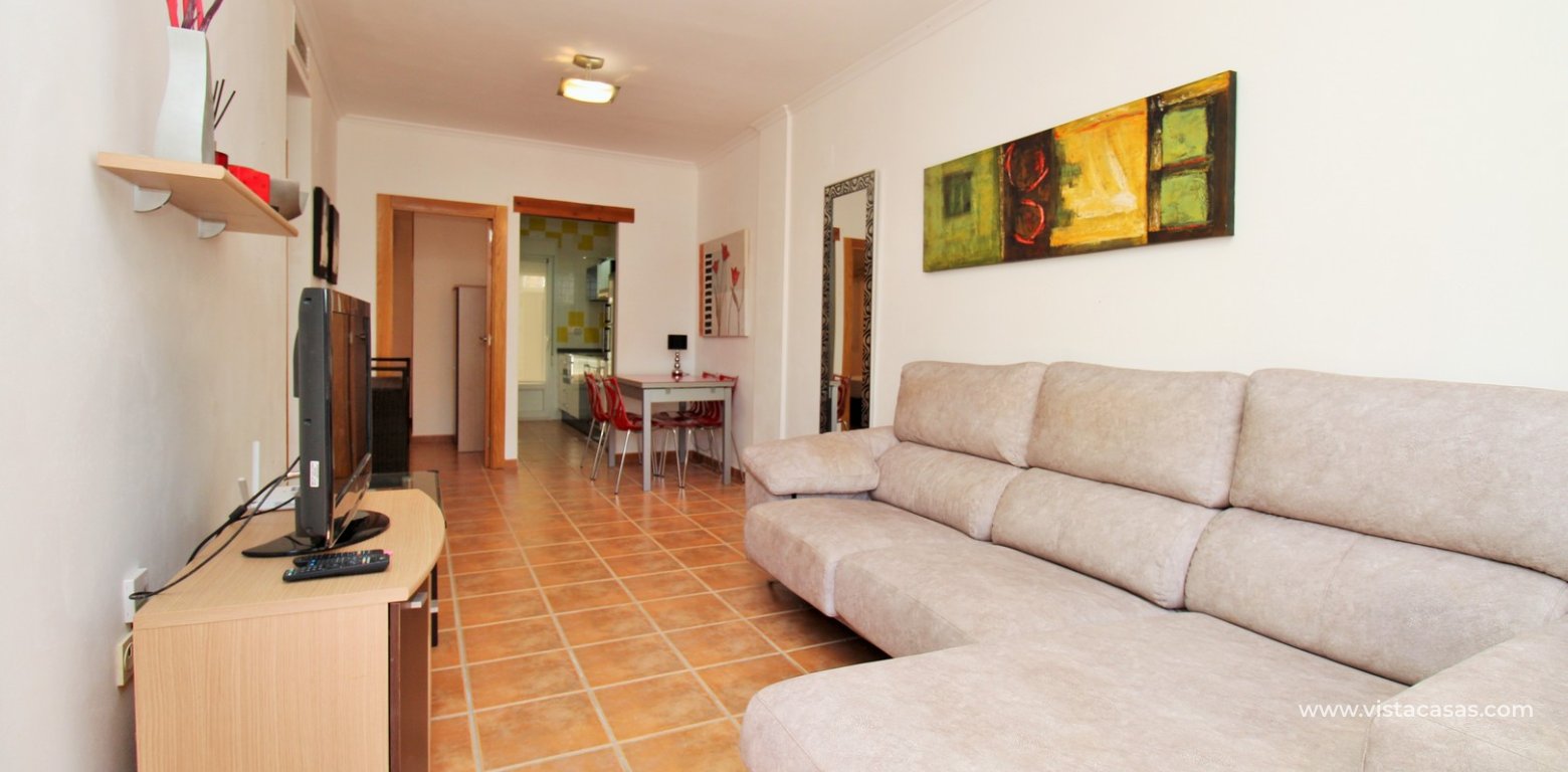 South-Facing Beachside Bungalow For Sale in Res. Leman Mil Palmeras lounge