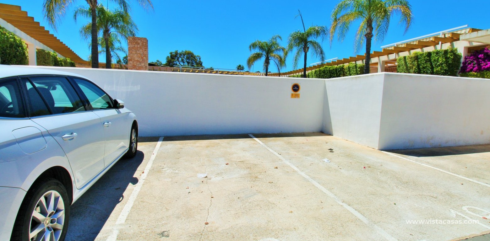 South-Facing Beachside Bungalow For Sale in Res. Leman Mil Palmeras parking