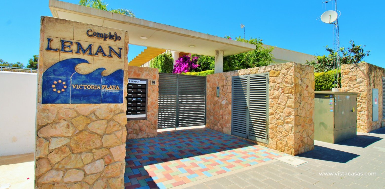 South-Facing Beachside Bungalow For Sale in Res. Leman Mil Palmeras gated community
