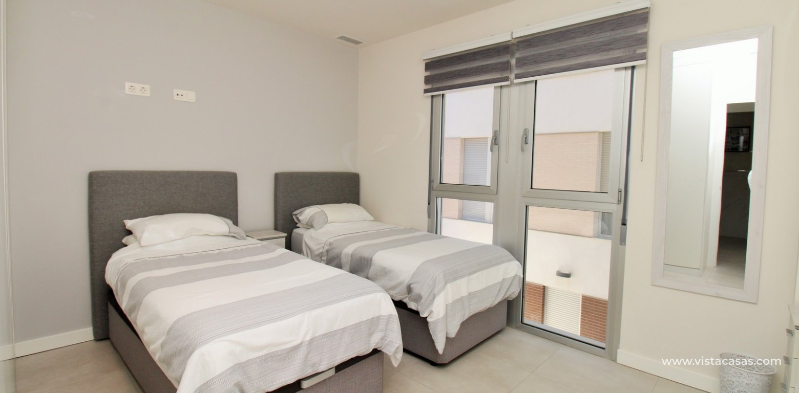2 Bedroom Apartment In Mirador de Villamartin Los Dolses twin bedroom