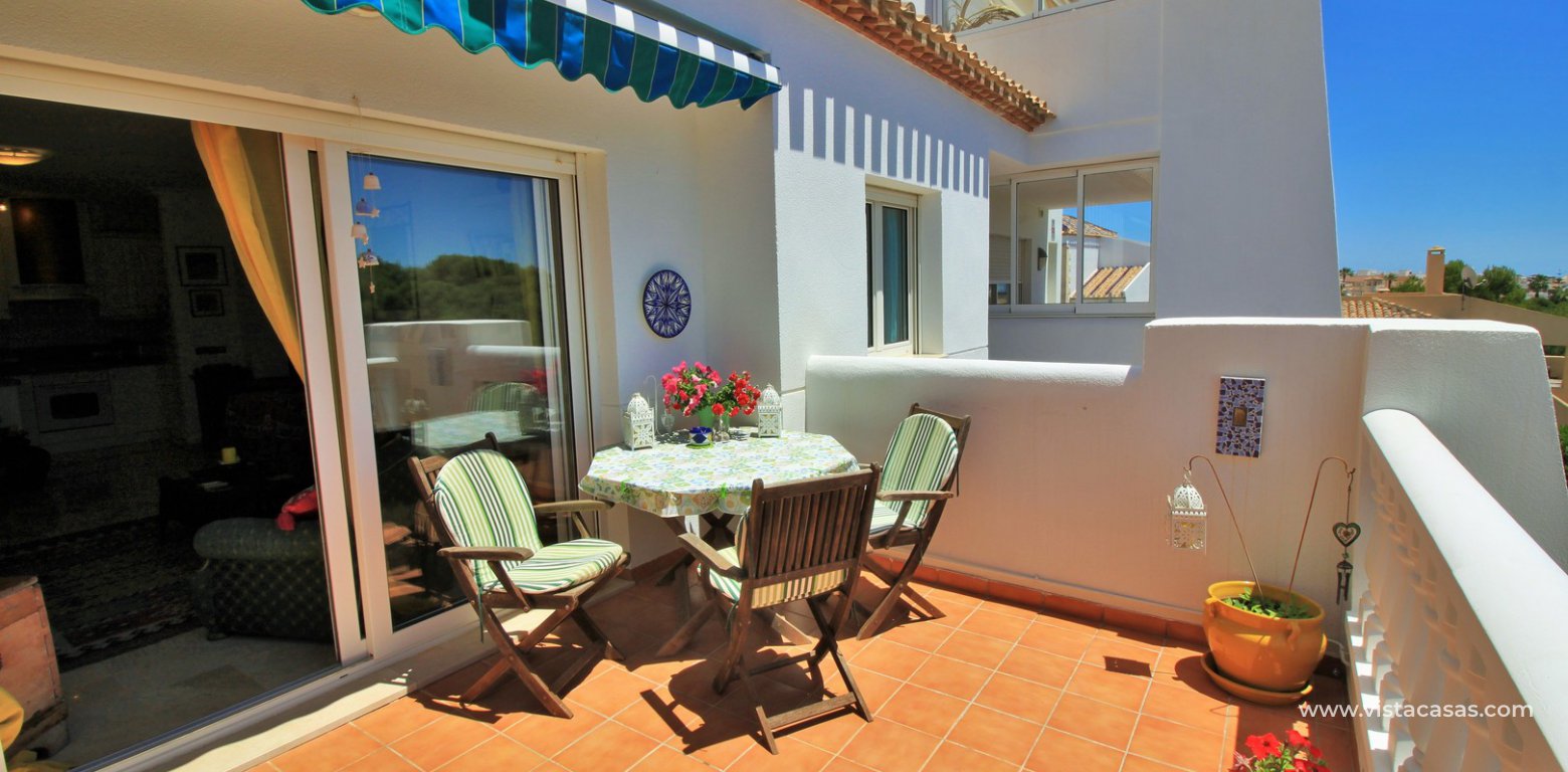 South facing apartment for sale in Los Dolses balcony 2